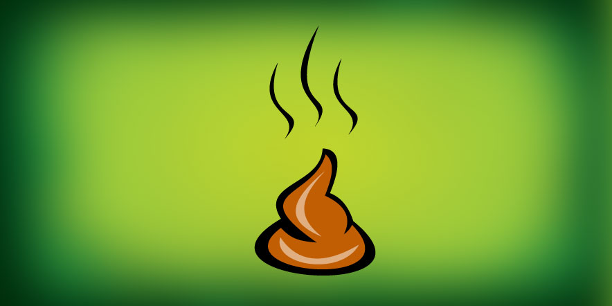 "If your dog does a poo, please put it in a bin."